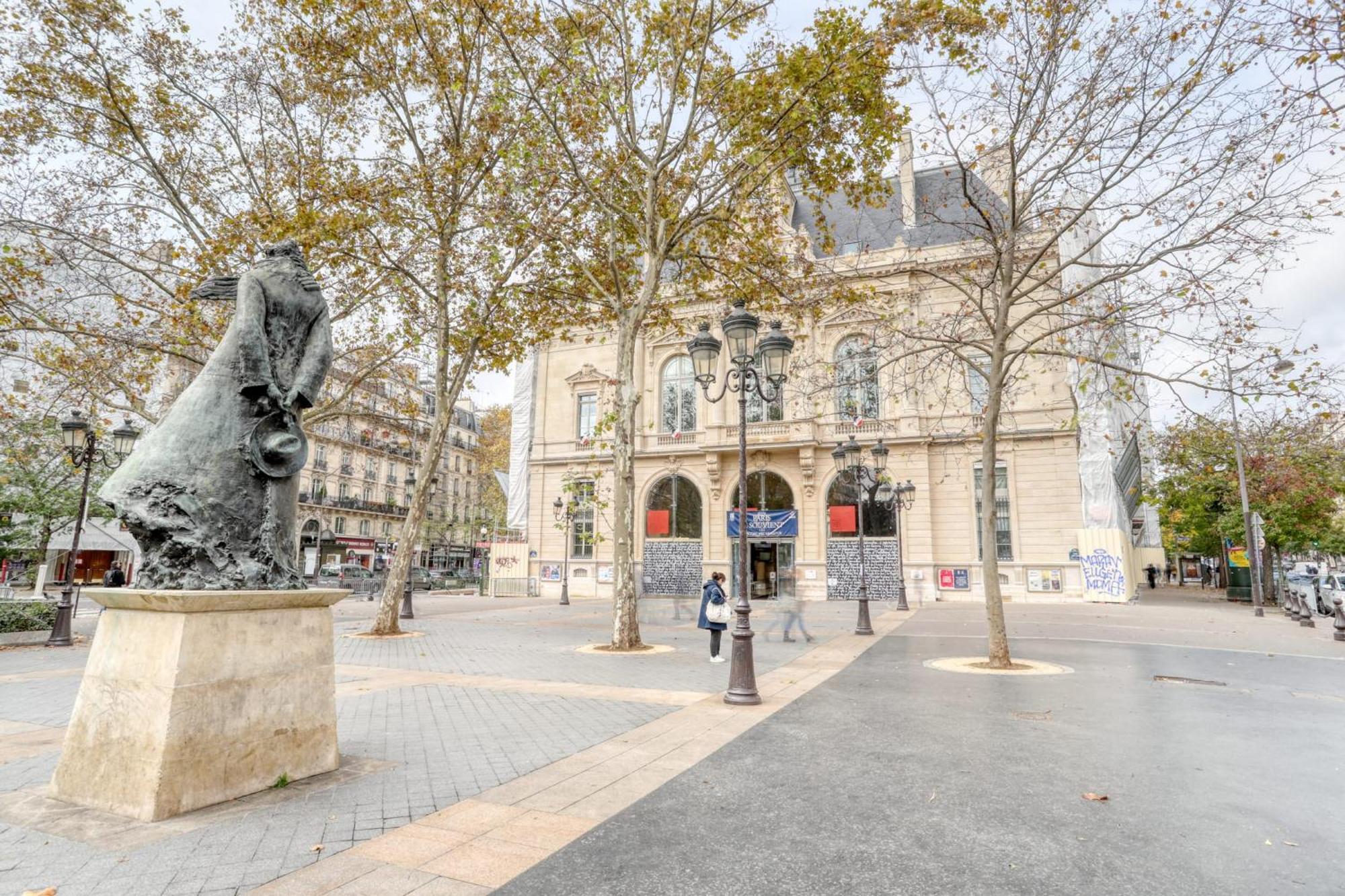 Grand Appart Spacieux Renove Paris Metro Wifi Dış mekan fotoğraf