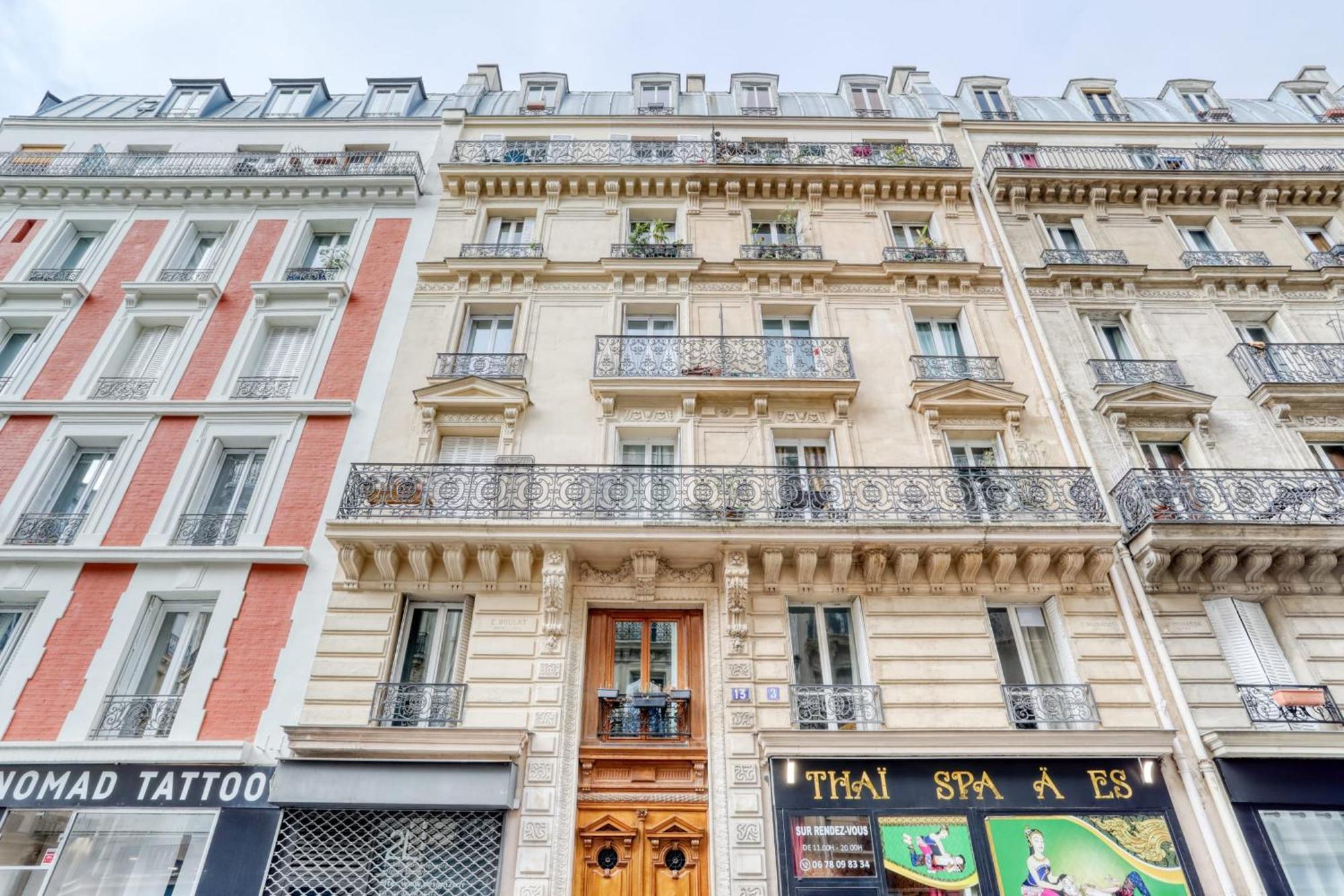 Grand Appart Spacieux Renove Paris Metro Wifi Dış mekan fotoğraf