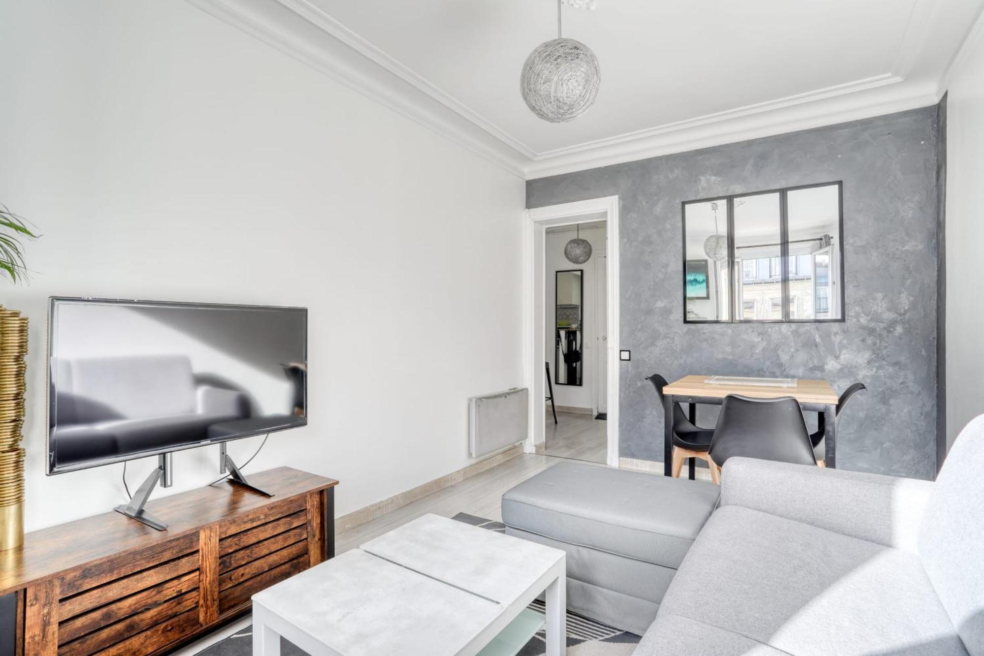 Grand Appart Spacieux Renove Paris Metro Wifi Dış mekan fotoğraf